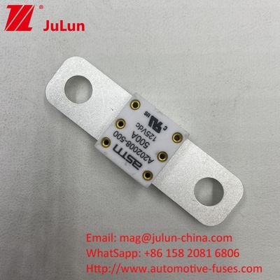 100A 125VDC بطارية السيارات فيوز السيراميكية الحماية المعدنية للاختصار فقط التيار العالي