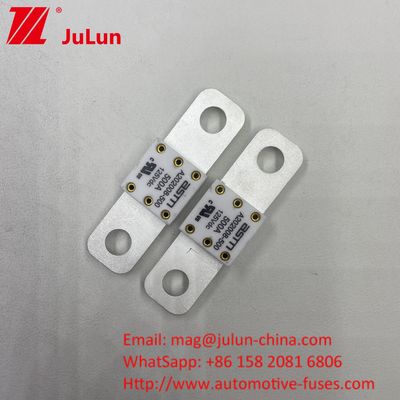 500A 125VDC الدوائر القصيرة حماية باتي فيوز الحجم الصغير التيار القياسي العالي المسافة بين الثقوب 2 50.8mm