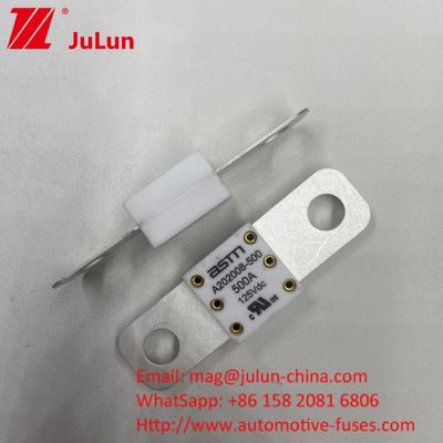 200A 125VDC المركبة الكهربائية فيوز السيارة لEV 125VDC فترة التشغيل مسافة فتحة 50.8mm