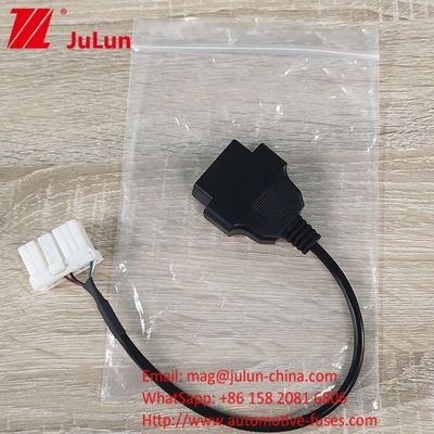 كابل التحويل التشخيصي لسلسلة الأسلاك للسيارات Tesla Model S / X OBD2 12 Pin