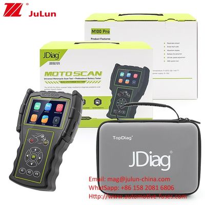 كاشف الدراجات النارية أداة تشخيص خطأ JDiag M100 Pro Moto Scanner ECU