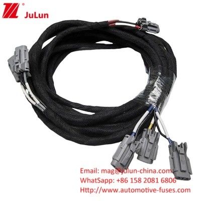 مضاد للماء للضوء الأمامي للسيارات LED محول السلك H1 9005/9006 المرأة إلى الذكور عزل PVC وصلة الضوء المنخفض