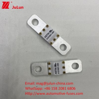 تخزين الطاقة 250A 125VDC السيراميكية مصابيح السيارات 6KA القدرة على الكسر المواد الذهبية