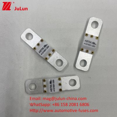 تخزين الطاقة 250A 125VDC السيراميكية مصابيح السيارات 6KA القدرة على الكسر المواد الذهبية