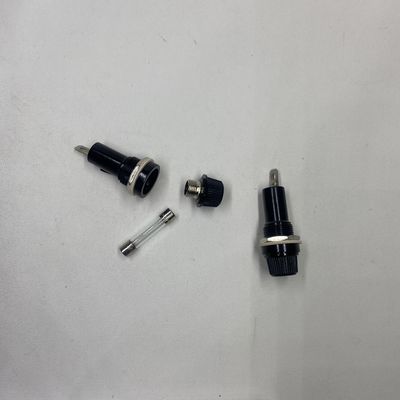 10A 250V 6 * 30mm JAF-602 حامل فيوز الزجاج