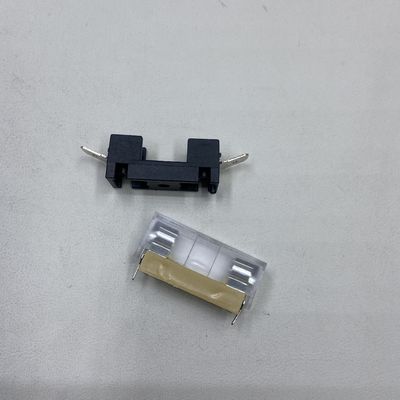 تركيب لوحة PCB 6 * 30mm 250VDC الأسود الأزرق الشفاف الذهبي حامل فيوز السيارة