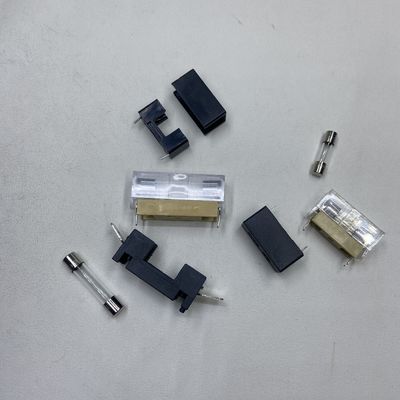 غطاء شفاف زجاجي فيوز 5X20mm 6x30mm حامل فيوز لحماية الدائرة
