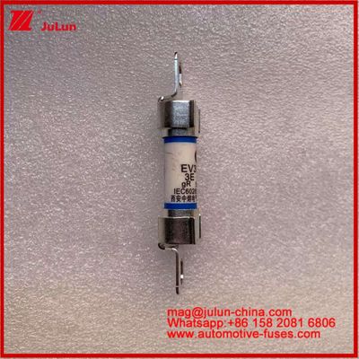 طاقة EV 10 * 38mm فيوز أنبوبي EV315-M 3E 15A 500VDC للمركبات الكهربائية تركيب المسامير يلبي معايير JASO D622