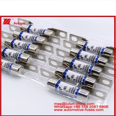 EV322-3EL 16A 700VDC فيوز أنبوبي السيراميكي الحجم الصغير الكهربائية عالية الكسر نظام الجر نظام تحويل الطاقة تخزين الطاقة على متن شاحن