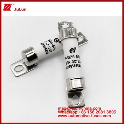 EV325-5FL 30A 750VDC مركبة كهربائية عالية التصنيف الصدمة الميكانيكية الأنبوبية الصمام السيراميكي EV أو HEV التيار المدمج الهيكل المقاوم للتأرجح أداء ثابت ممتاز