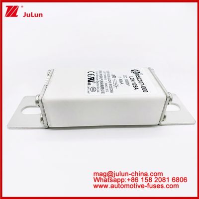 125A DC1000V 50KA AR Caremic Tubular RSZ307-000 L2N فيوز لحماية EV / HEV في تصميم قوس القضبان في السيارات
