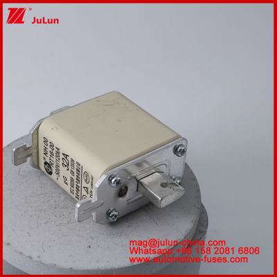 NH00 RT16-00 16A 500V 120KA السيراميكية Anl فيوز السيارات محول ستود جبل ل EV / HEV