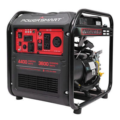 المنزلي InvertorB المحمول USA في المخزون Powersmart 4400w الطاقة المتنقلة في الهواء الطلق مولد غاز الإطار المفتوح للخيمة المنزل InvertorB المحمول