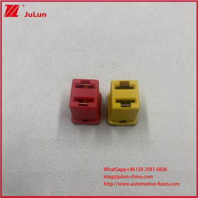 0895040.Z Series Low Back JCASE معدل التيار 58 فولت PEC 50A 60A Blade Fuse 32VDC 58VDC J Case Type M Auto Fuse Slow Blow Box نوع مربع