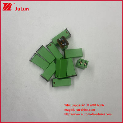 20A سيارة إعادة ضبط تلقائية 32VDC 30A مقياس 0895 40A فيوز منخفضة الظهر Jcase مقياس 58VDC Jcase مربع على شكل ملف شخصي منخفض