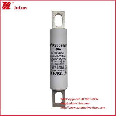 RS309-MF 60A DC750C كومة شحن الشاحنات الثقيلة السيارات الكهربائية الحافلات الكهربائية الشاحنات الخفيفة الكهربائية والفيوزات الكهربائية