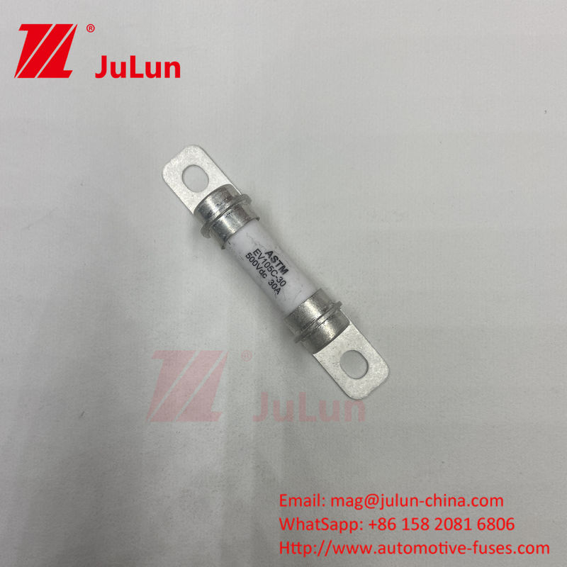 5A 10A15A 20A 30A فيوز السيارة الهجينة 20A 30A 40A نظام تخزين الطاقة المحرك الكهربائي 500VDC