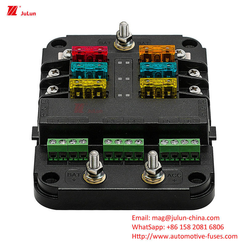 Eu UL القياسية لقطاع السيارات المقطوعة المحافظة على مصدر التأمين 32V 30A-500A غطاء نايلون