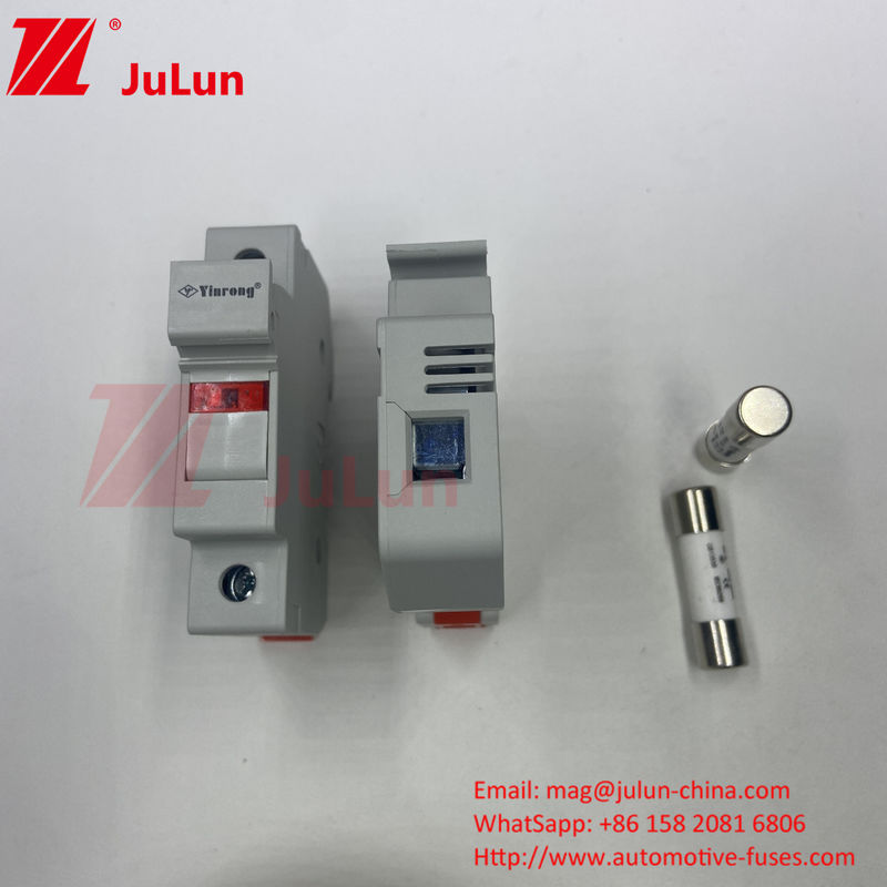 معيار IEC60269.6 1000VDC التيار الشمسي عالي الجهد مصدر التأمين الشمسي البحري حامل مصدر التأمين الشمسي