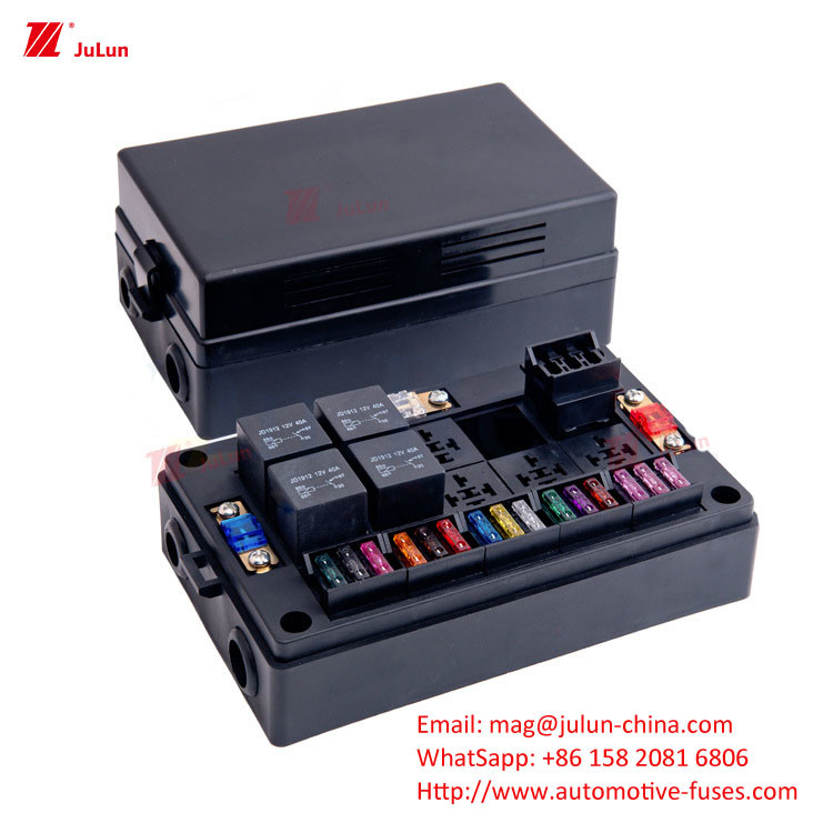 حامل فيوز للسيارات ، مناسب لتيار 30A-500A ، معتمد CE / ASTA مفكّك الدوائر للسيارات حامل فيوز البولت 32V