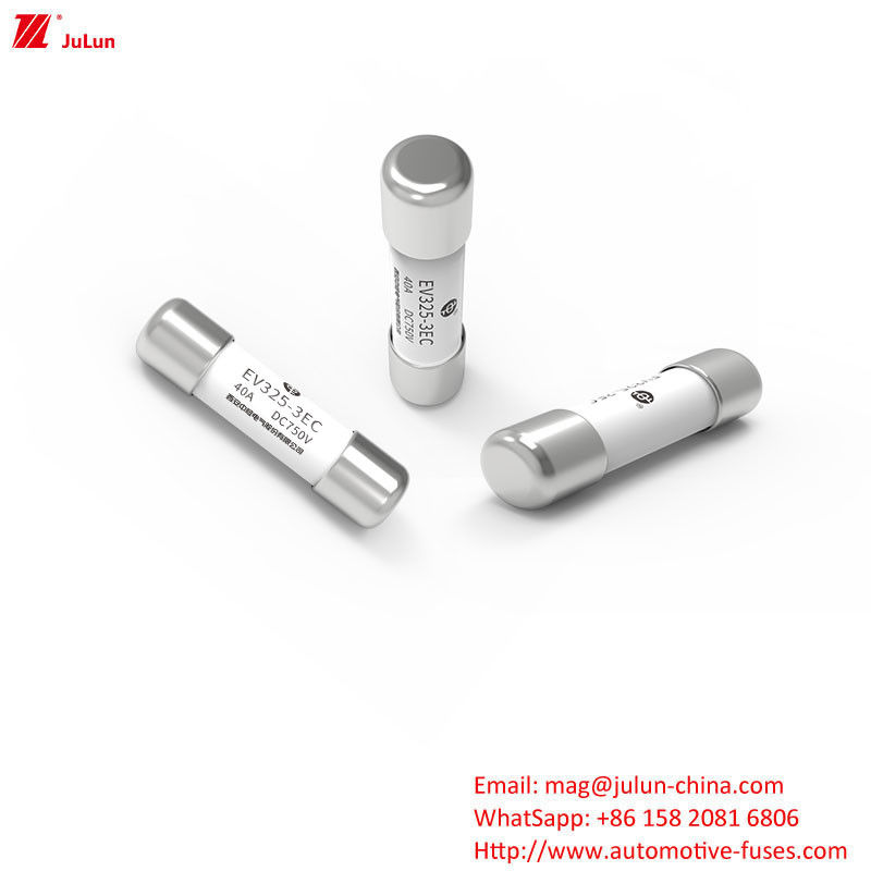 مصباح متوسط 15A-50A مصباح متوسط مخرط EV325-3EC DC750V 20KA مع العلم الذي يشير إلى التيار المسموح به