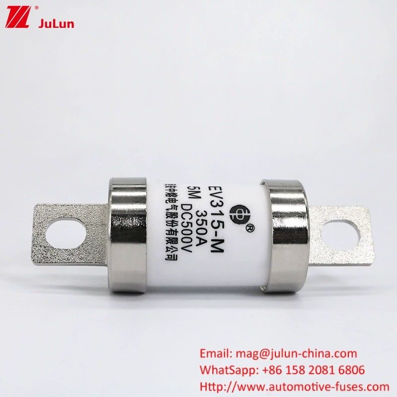 EV315-M-5M-150A 250A 300A 400A 500VDC حماية فيوز المركبات الكهربائية EV الجهد المسموح به Dc 500V 20KA