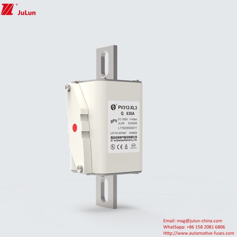 DC1500V الصمام السيراميكي للسلامة للنظام الشمسي مع الموافقات