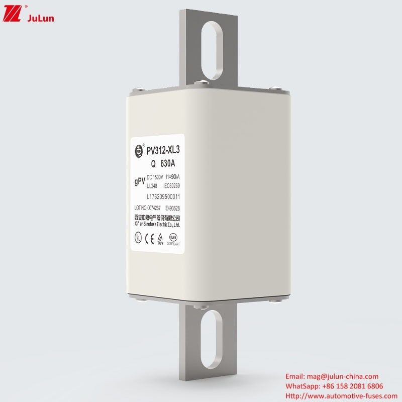 PV312-XL3-Q 630A مصابيح الحماية الكهروضوئية المشوشة مع موافقة UL TUV CE RoHS