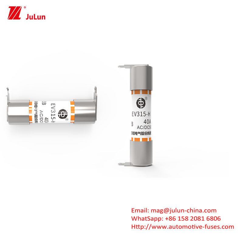 38MM AC/DC500V فولت مشهود سيارة كهربائية فيوز مع استجابة لمحطات شحن EV