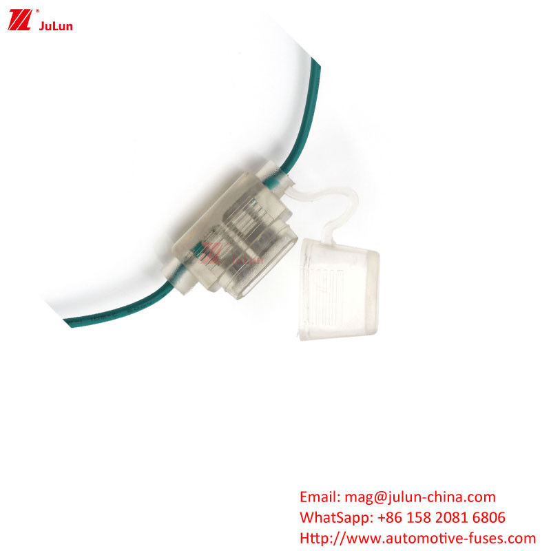 ANS / MIDI الدرجة الأولى حامل فيوز السيارات البلاستيكية / نايلون السكن قطب واحد قطع غيار السيارات موثوقية عالية