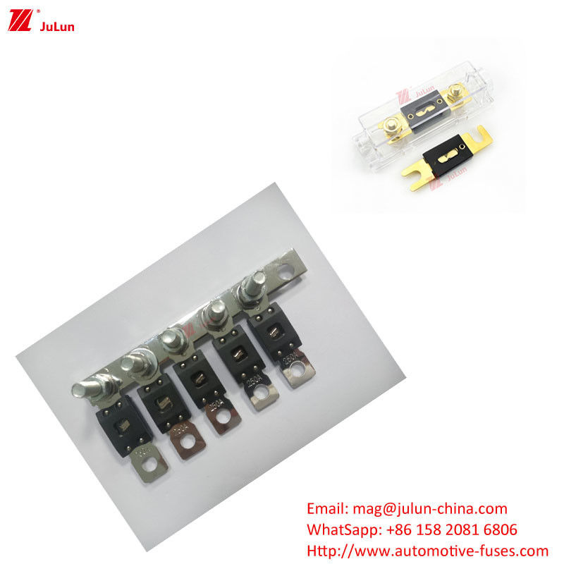 ANS / MIDI Premium Auto Fuse / حامل فيوز الجهد المسموح به 32V التيار المسموح به 250A لحماية الدائرة الإلكترونية للسيارة الكهربائية / الحافلة