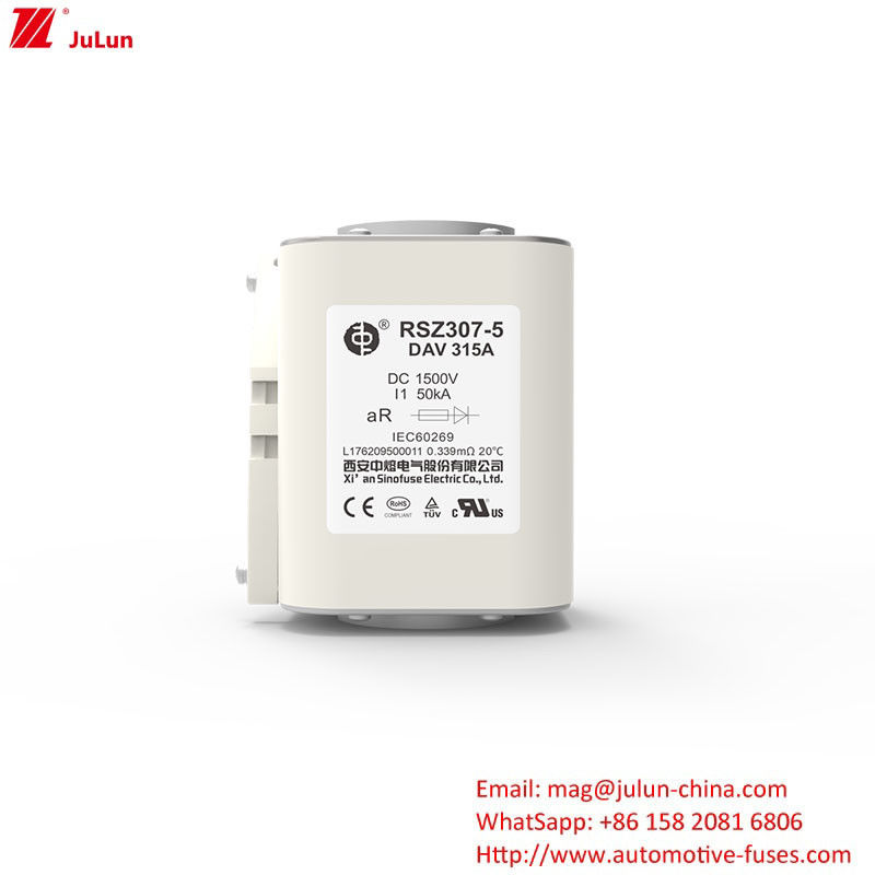 RSZ307-5-DAV 315A محول شاحن إيف متوافق مع 450A-1800A 1500VDC فيوز الطاقة
