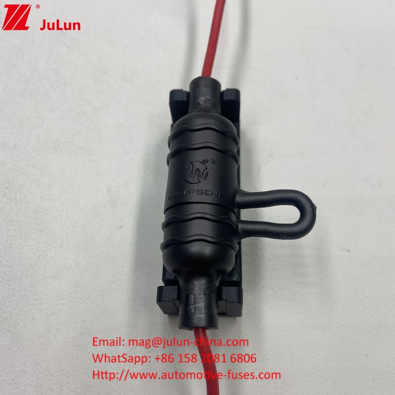 10x38mm 5x20mm 6x30mm حامل فيوز في الخط مقاوم للماء في الهواء الطلق مضاد للغبار PA66