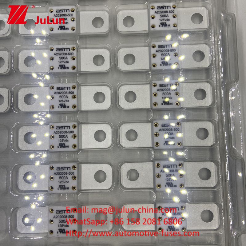 ASTM A202008 250A 125VDC نوع الصفيحة المسطحة مصابيح الشفرة الذاتية للبولت