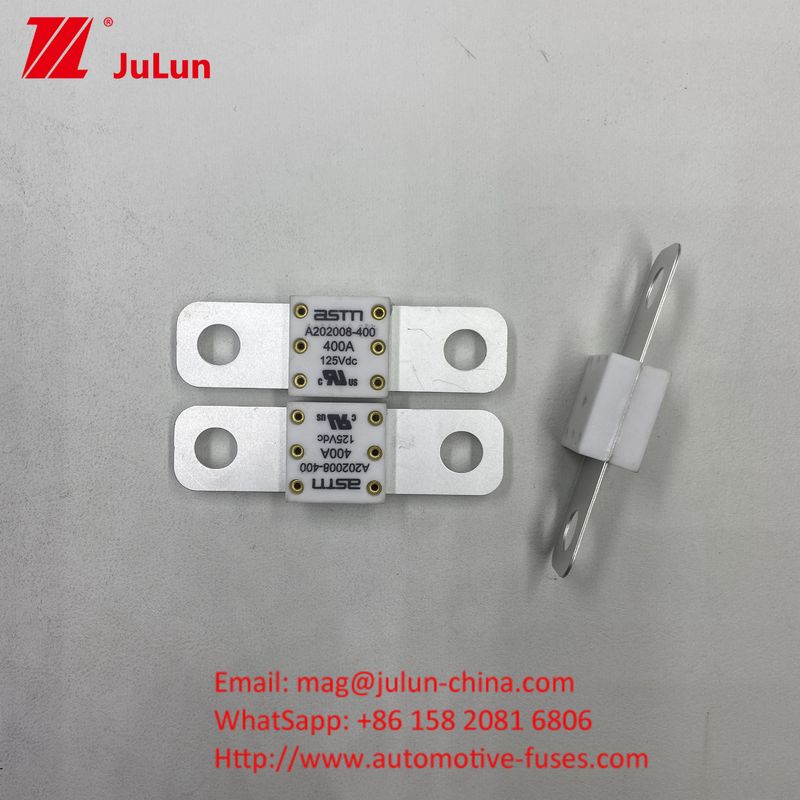 350A 125VDC بطارية السيارات فيوز التيار القياسي 100A 150A 200A 250A 300A 350A 400A 500A