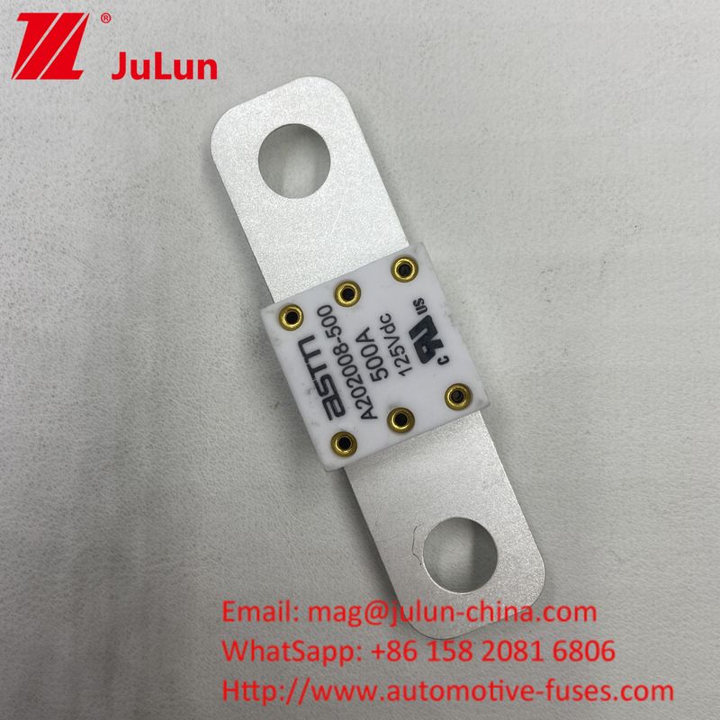 300A 125VDC ASTM M8 بولت بطارية سيارة فيوز متينة طويلة الأمد لتطبيقات العمل الثقيل