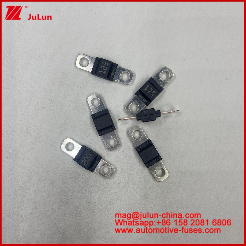 auto ANS 40A 400A 250A 500A 32V-125V Bolt Down Automotive Car Fuse ANM AMM Bolt On Fuse Fusible Vehicle Fuse 58VDC For EV Energy Storage Charging Electric