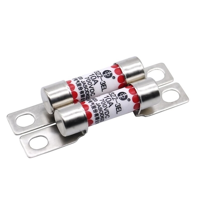 EV322 3EL سيارة كهربائية فيوز 10A 16A 20A 25A 32A 700VDC الترباس نوع أنبوب دائري