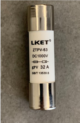 63A 1000VDC فيوز الطاقة الشمسية F - 14x51mm نطاق درجة الحرارة -50-105°C