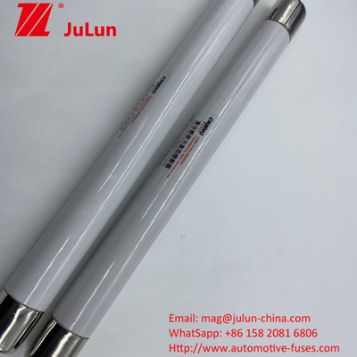 10KV 0.5A-50A فيوز الجهد العالي 55 * 610mm 24KV 35KV للصناعة