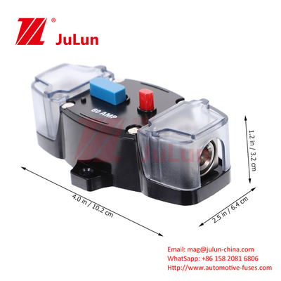 12V-48V RV SUV Dc مفكّك الدوائر إعادة ضبط يدوي 50-300A للسيارات الشاحنات Rv Atv المحركات البحرية السلاح المركبات
