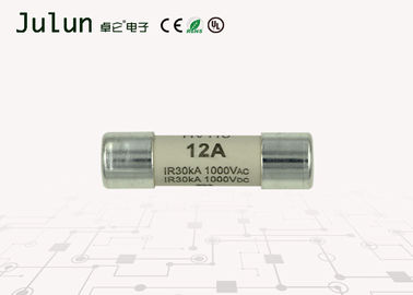 10x38mm 12 أمبير للطاقة الشمسية الكهروضوئية الصمامات 1000V AC / DC ل HVDC / أداة رقمية