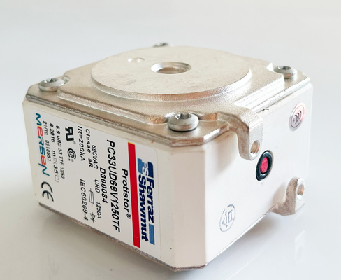 فيرز D300084 أصل السيراميكية مصابيح المركبات 1250A 690V 200KA DC خطأ التيار