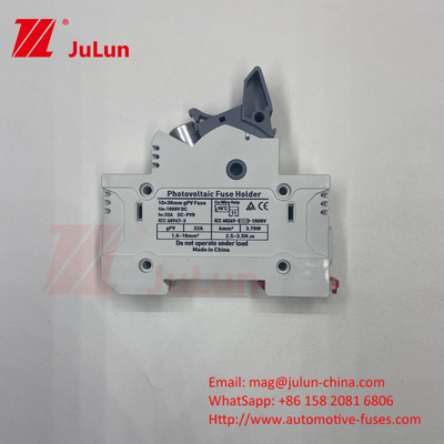 1000VDC 1500VDC 500VDC فيوز الطاقة الشمسية الطاقة الشمسية GPV فيوز الطاقة الشمسية والفيوز حامل لحماية النظام لا تعليقات بعد