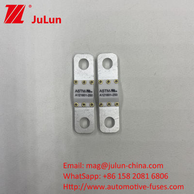 A121601-80A ASTM 125VDC 50A-100A المركبات الكهربائية بطاريات الطاقة التخزين الفيوز