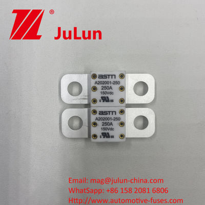 السيراميكي A202001-250A 150VDC الصمامات السيارات الحجم الصغير مع المواد السيراميكية لحماية الدائرة القصيرة