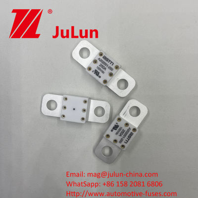 طريقة تركيب المسمار ASTM A202001 400A 125VDC فيوز السيراميكية للسيارات