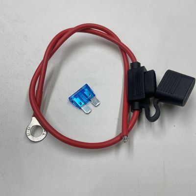 حامل فيوز للسيارة لـ 12 فولت 16AWG عازل المياه القياسية حامل فيوز للسيارات سلك كابل حامل فيوز متداخل