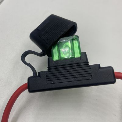 50A 15A 30A 60A أنظمة الطاقة للسيارات حامل فيوز السيارة تطبق على فيوز MIDI ومصممة لمواد نحاس سبائك الزنك ABS
