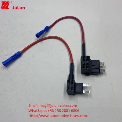 F3A 5A 10A 15A فيوز كوب 16AWG السيارة إضافة دائرة ACU عتبة مكيّف فيوز مع حامل فيوز للسيارات الشاحنات